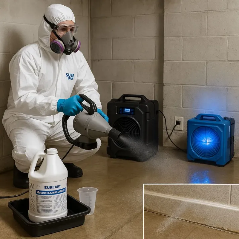 Sanitization and Odor Removal process in Pekin, IL