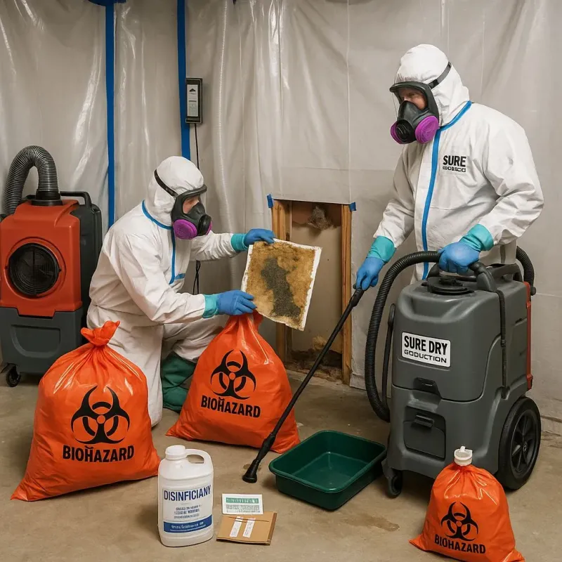 Contaminated Water Handling Protocols process in Pekin, IL