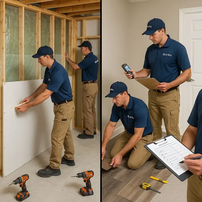 Repairs and Reconstruction process in Pekin, IL